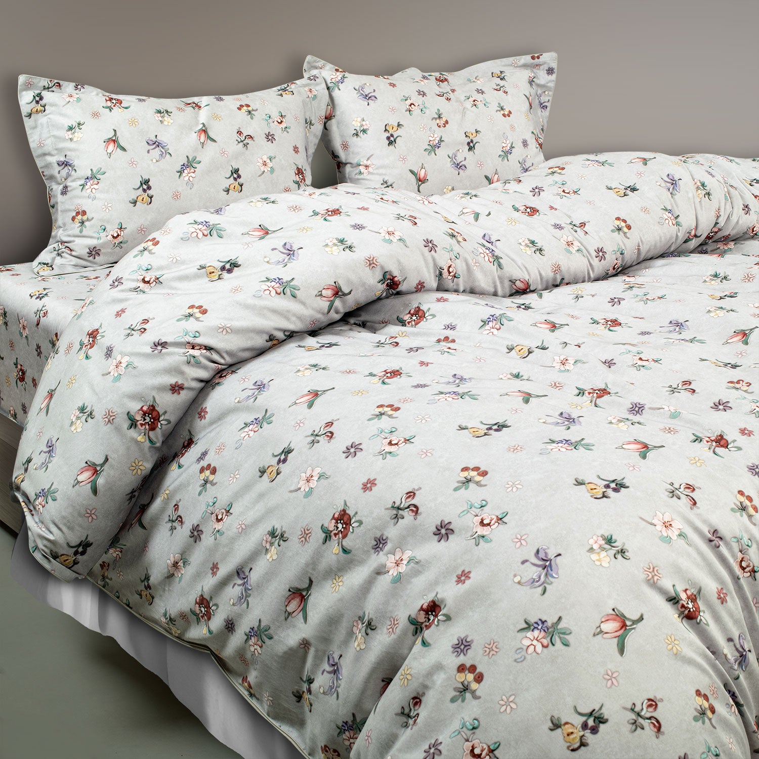 Global Black Cotton Prints Bedding Collection