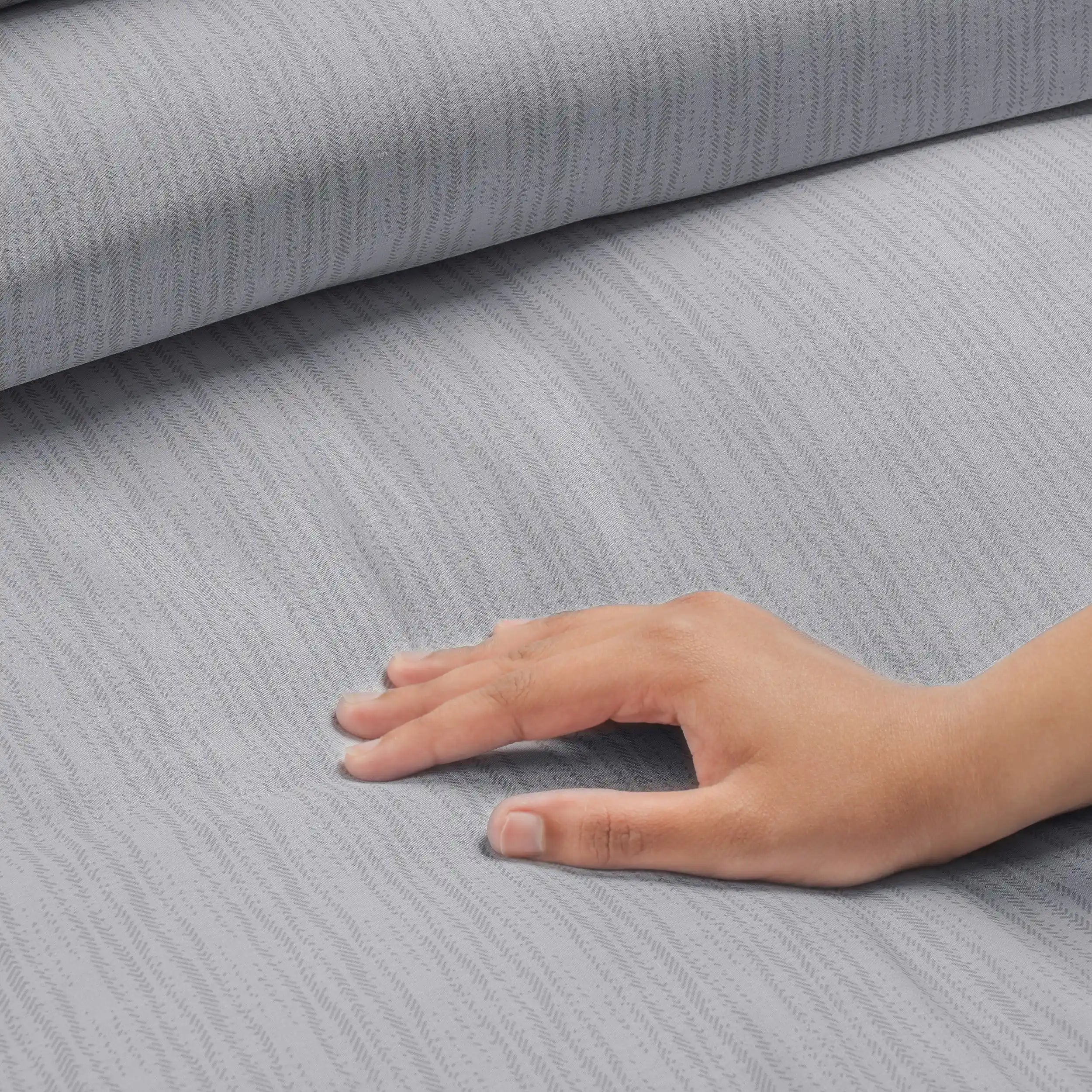350 Tc Super King Size Bedsheet 2.74Mtr. X 2.74 Mtr. With 2 Pillow Covers