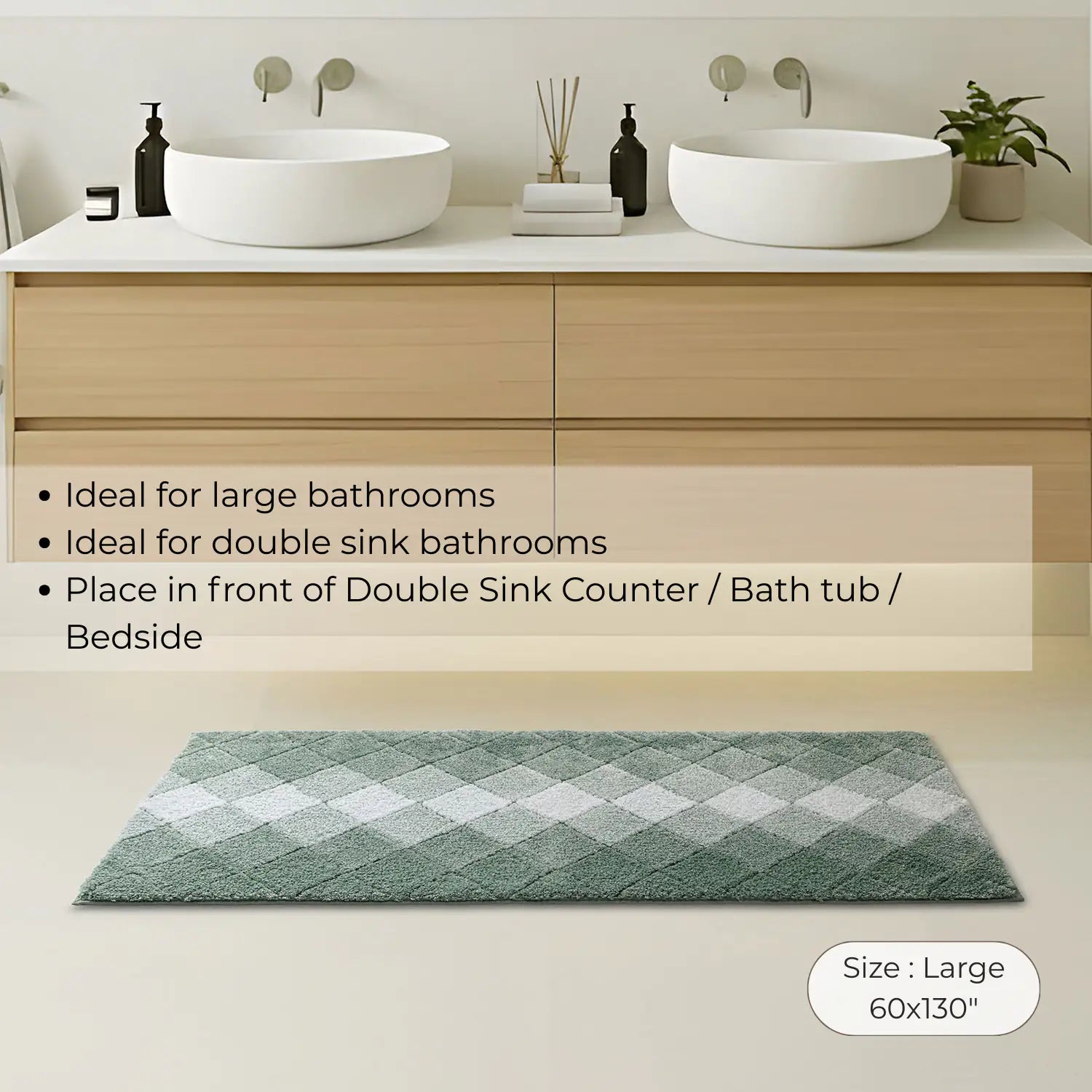 Water & Soil Bathmat - Large