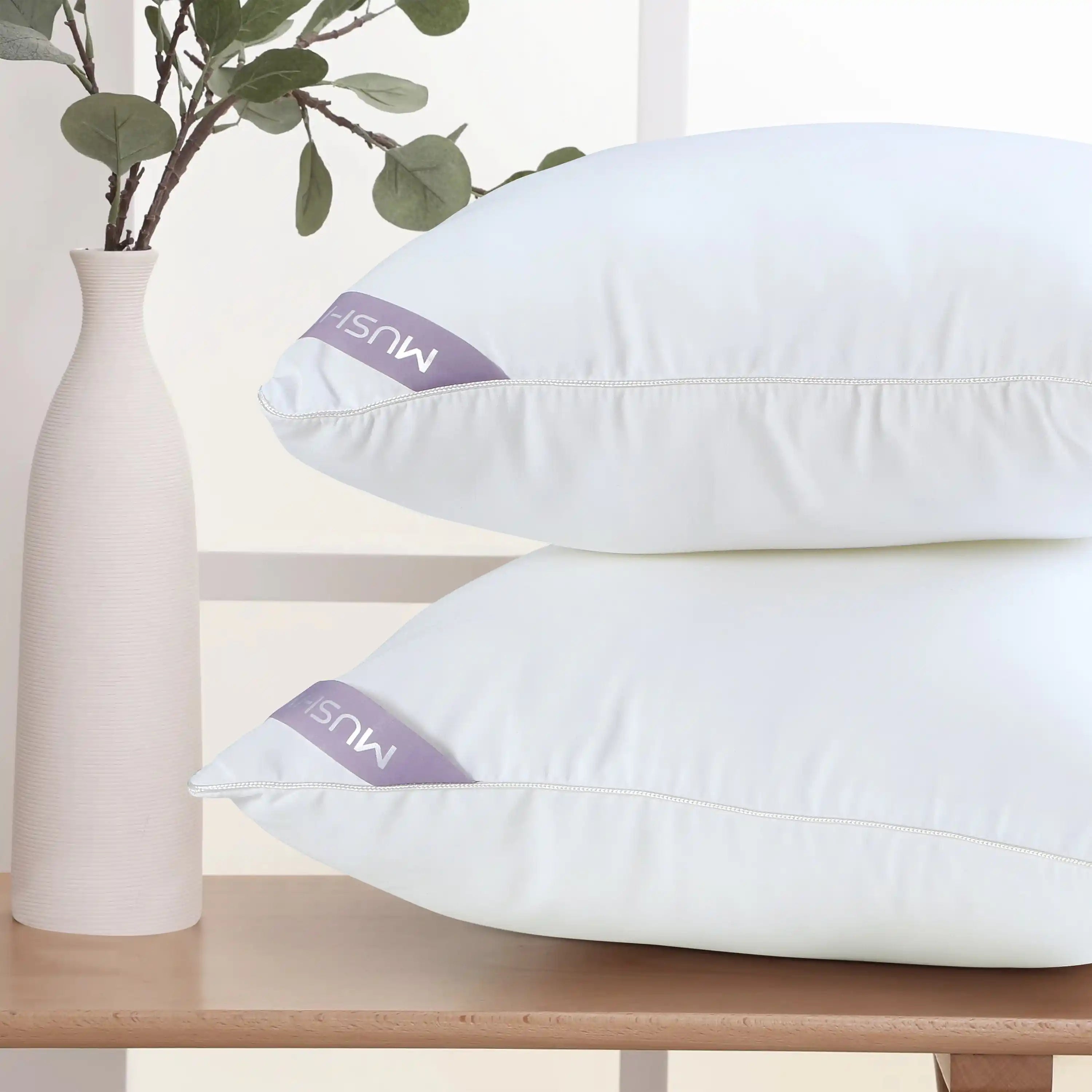 White Mushy Pillow
