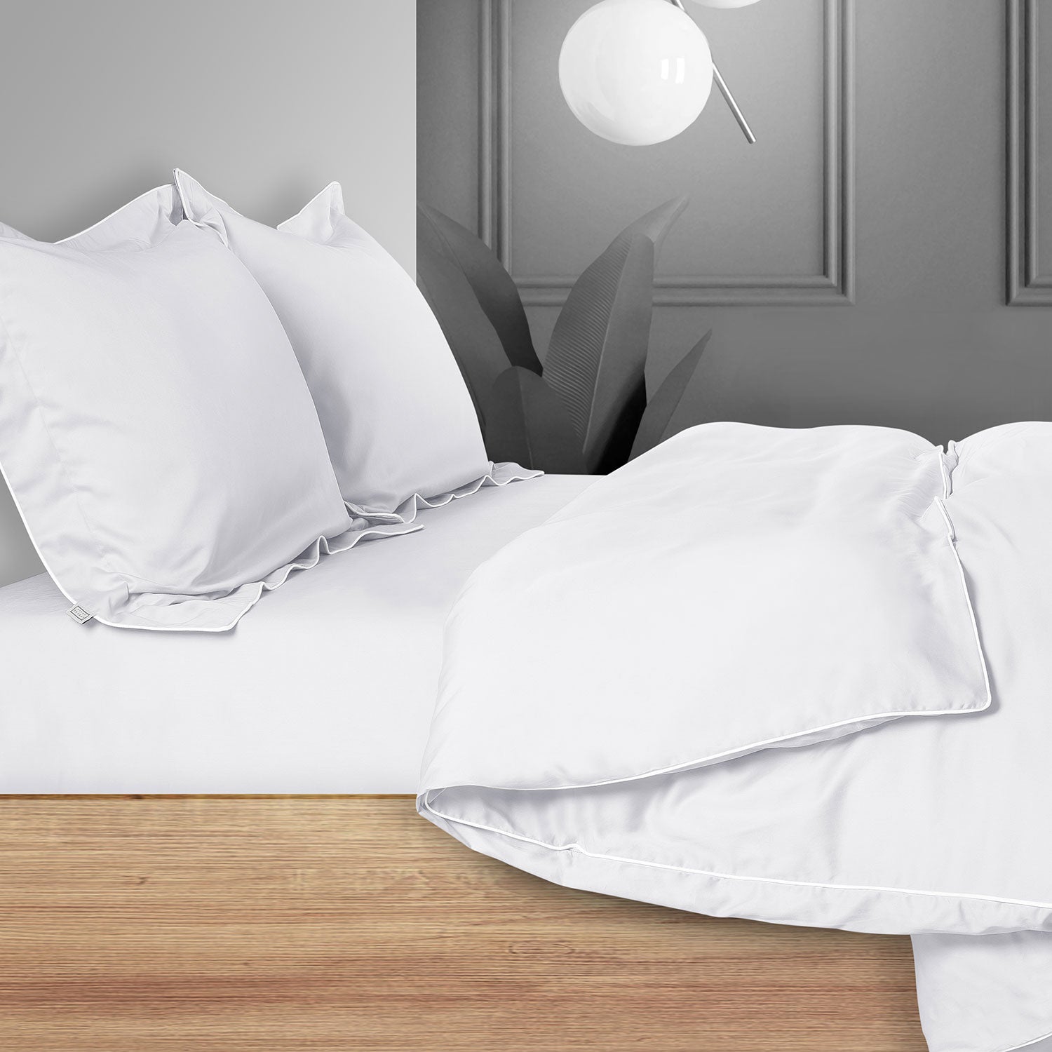 500TC Italian 3PC Bedding Set