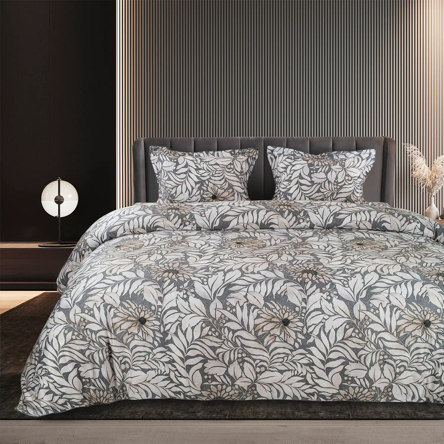 Global Black Duvet/Quilt Cover