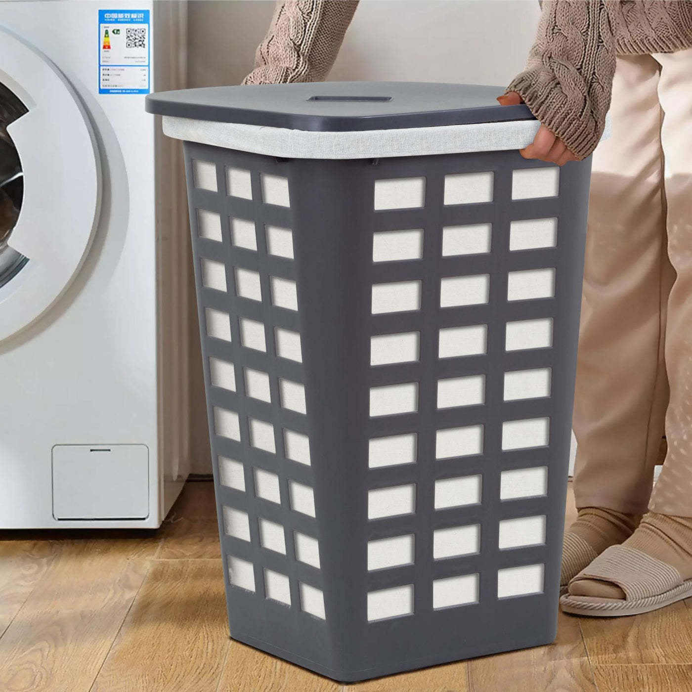 Boston Laundry Hamper 54 Litres