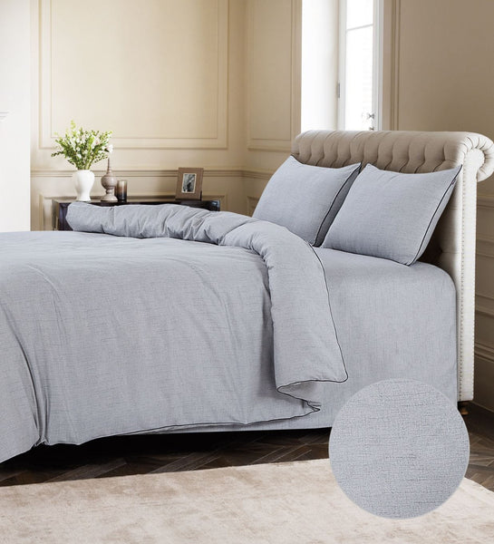 GRAIN DE GLACE 400 THREAD COUNT BEDDING