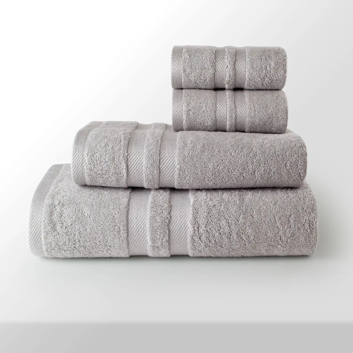 Kyoto Bamboo 4PC Towel Set - Border