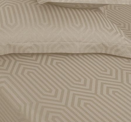 550 TC Italian Jacquard 100% Cotton Pillow Cover