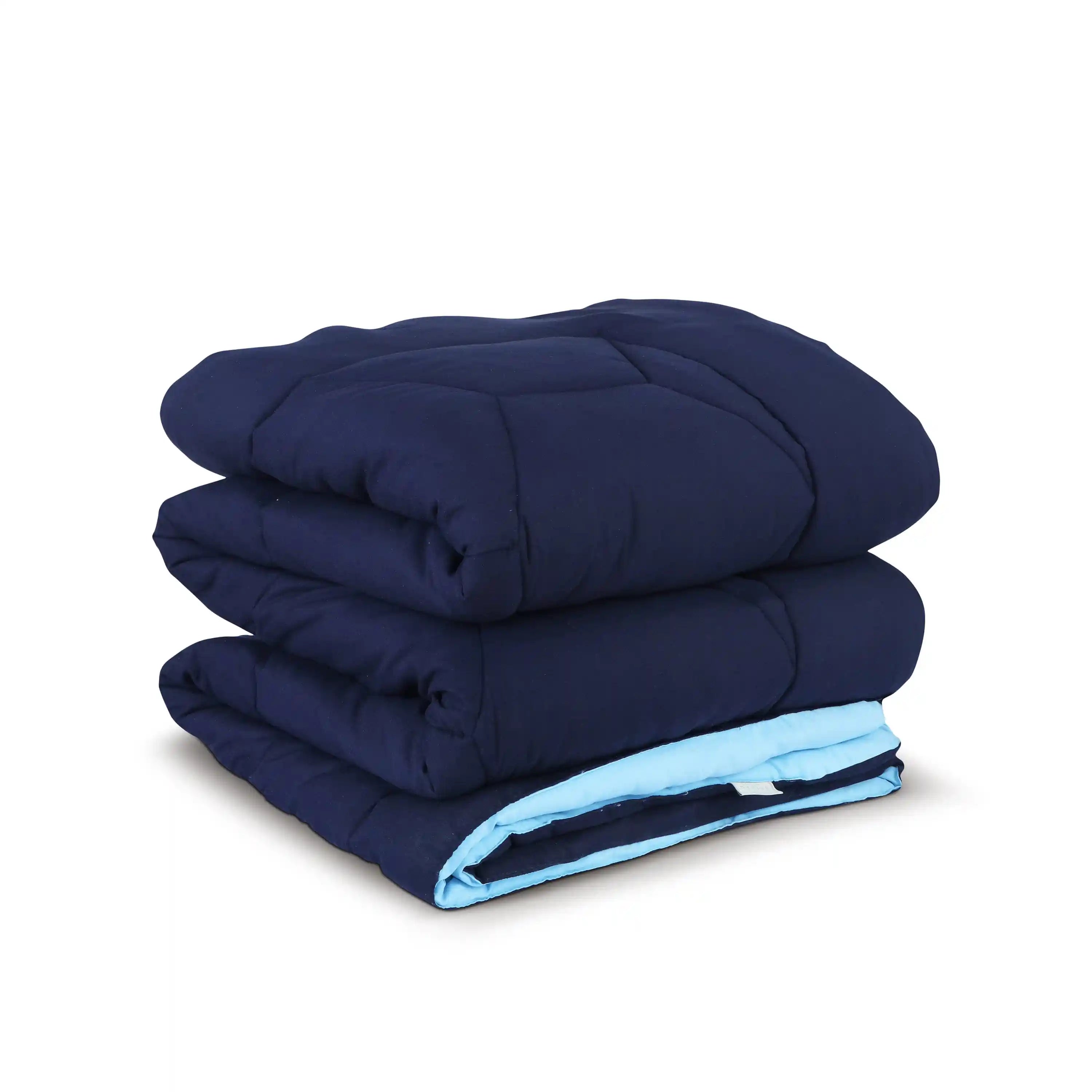 Vibgyor Microfiber Reversible Ac Quilt - 200 GSM