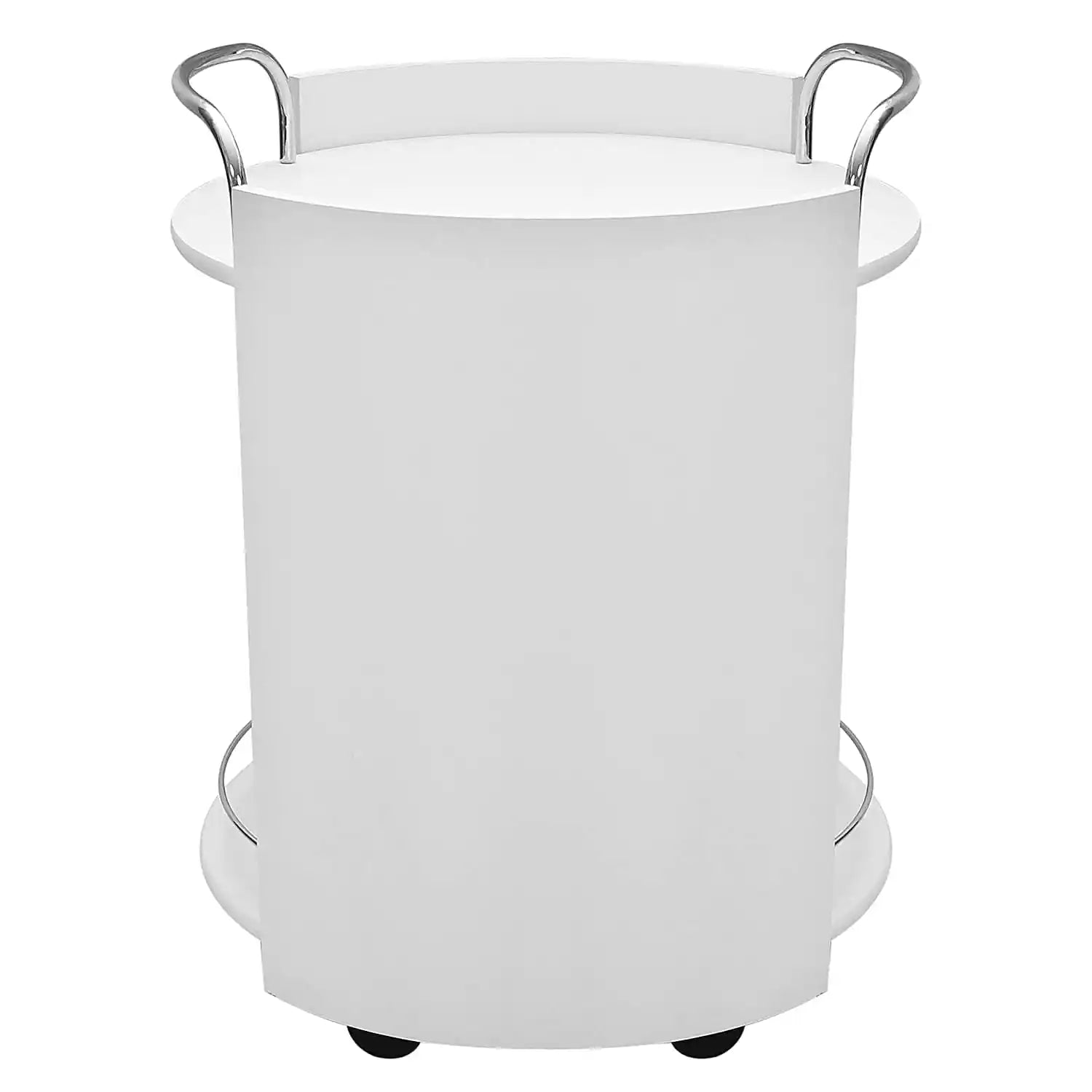 White Wooden Serving Trolley