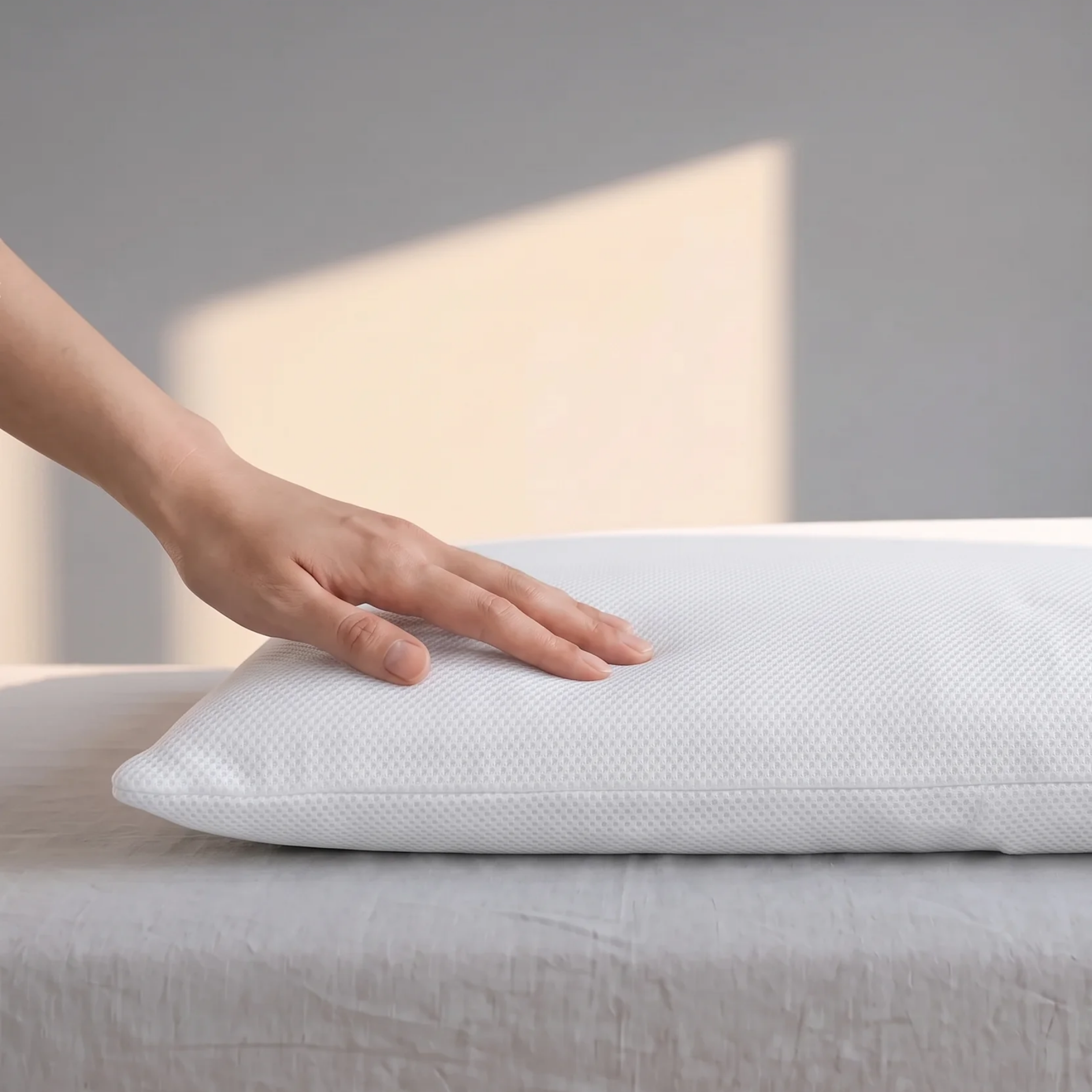 Ultra Slim Flat Pillow | Firm Pillow