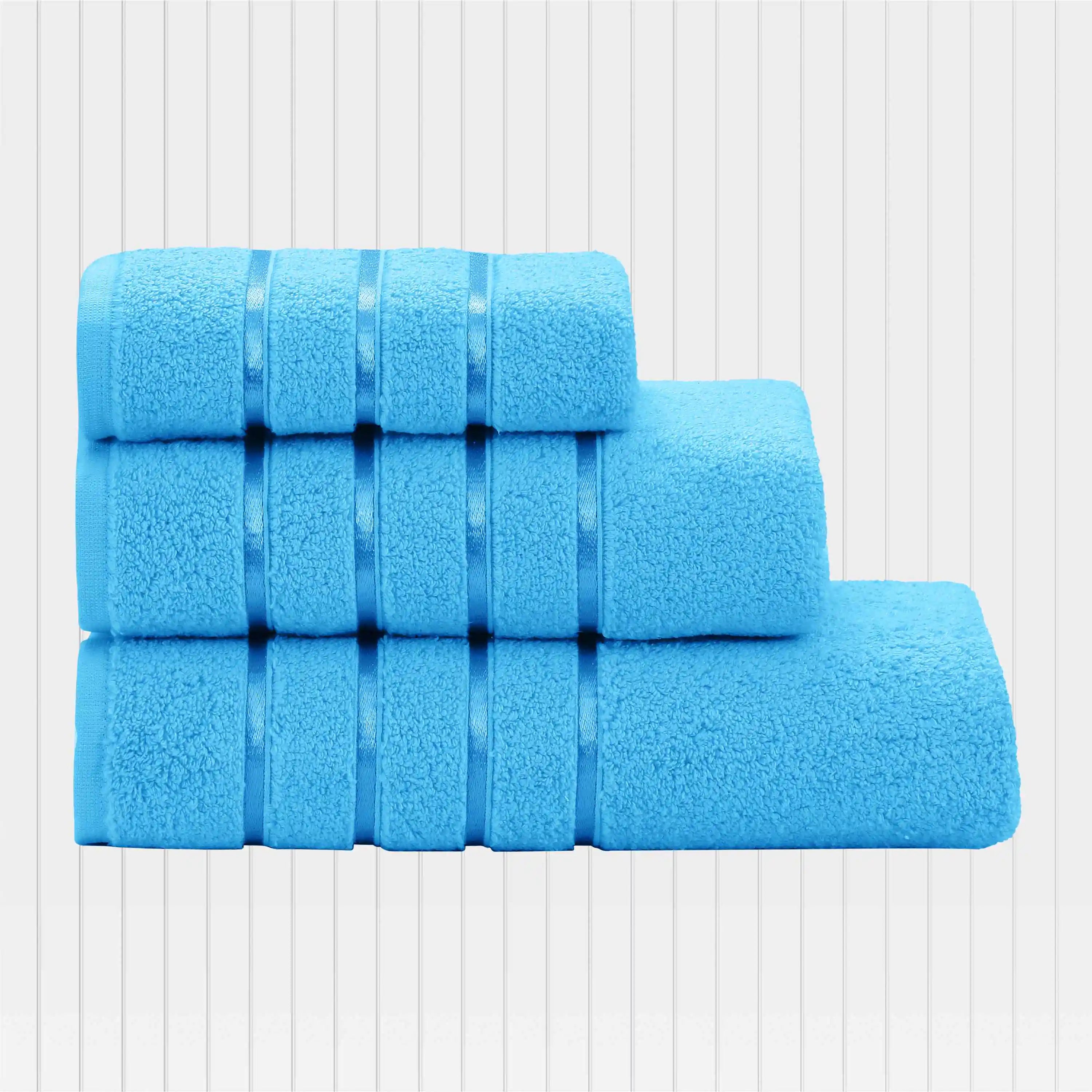 Roman  Towel 3 Pc Set - Face- Hand-Bath Large