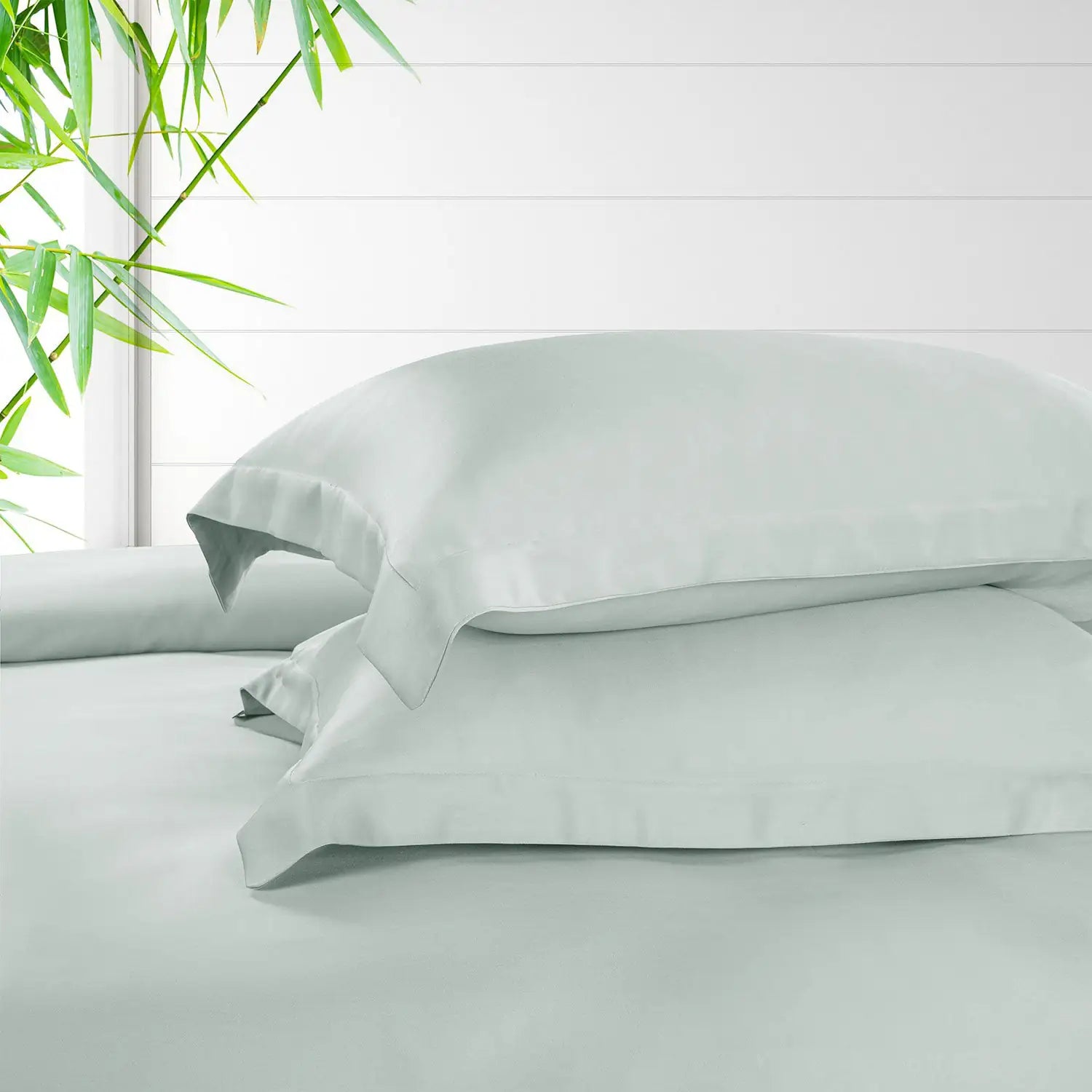 Bamboo Mint Pillow Cover
