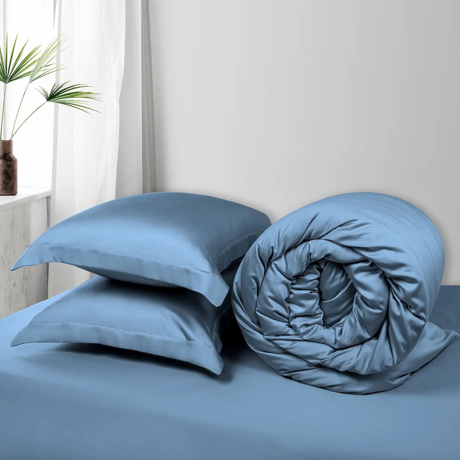 Bamboo Mint 4PC Bedding Set
