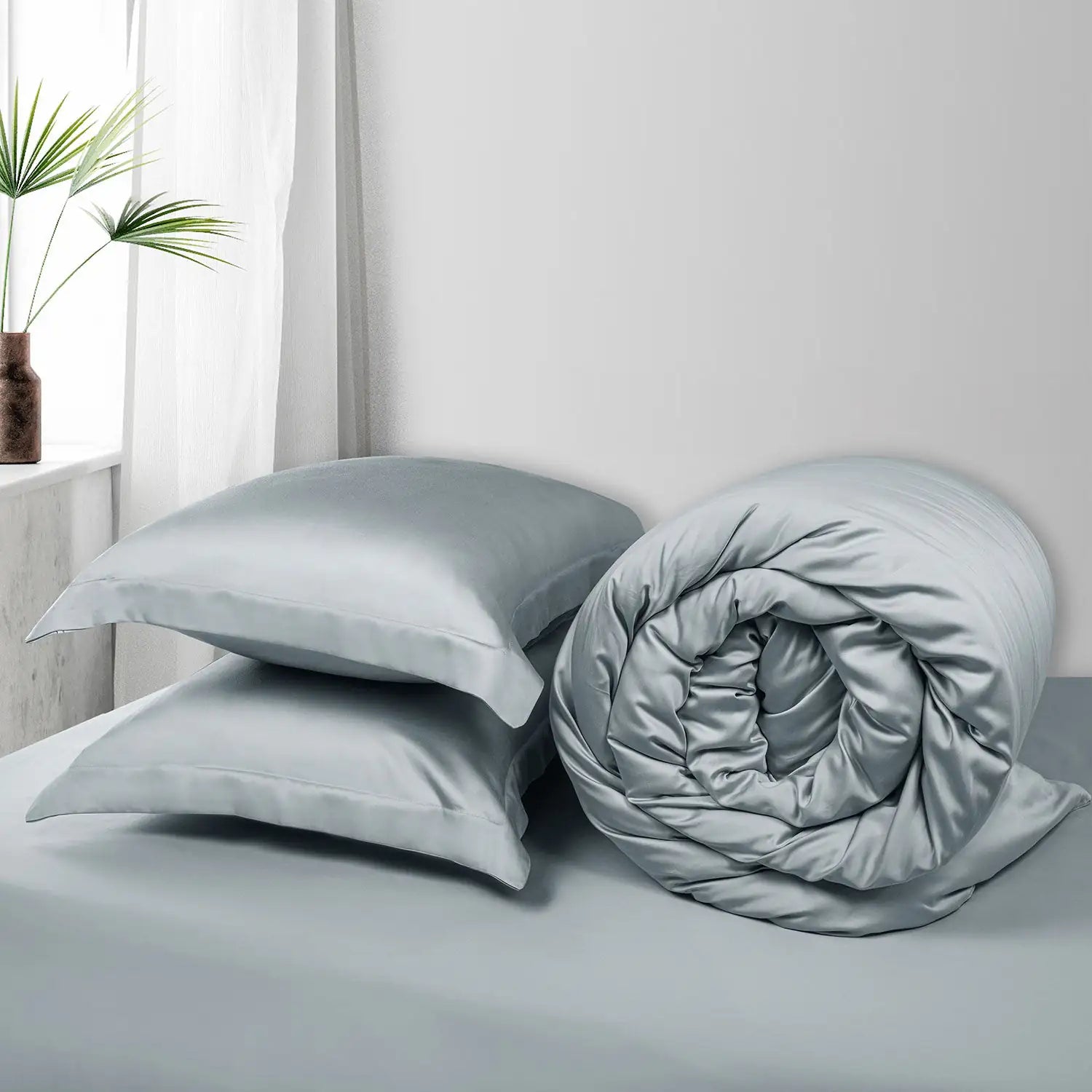 Bamboo Mint 4PC Bedding Set