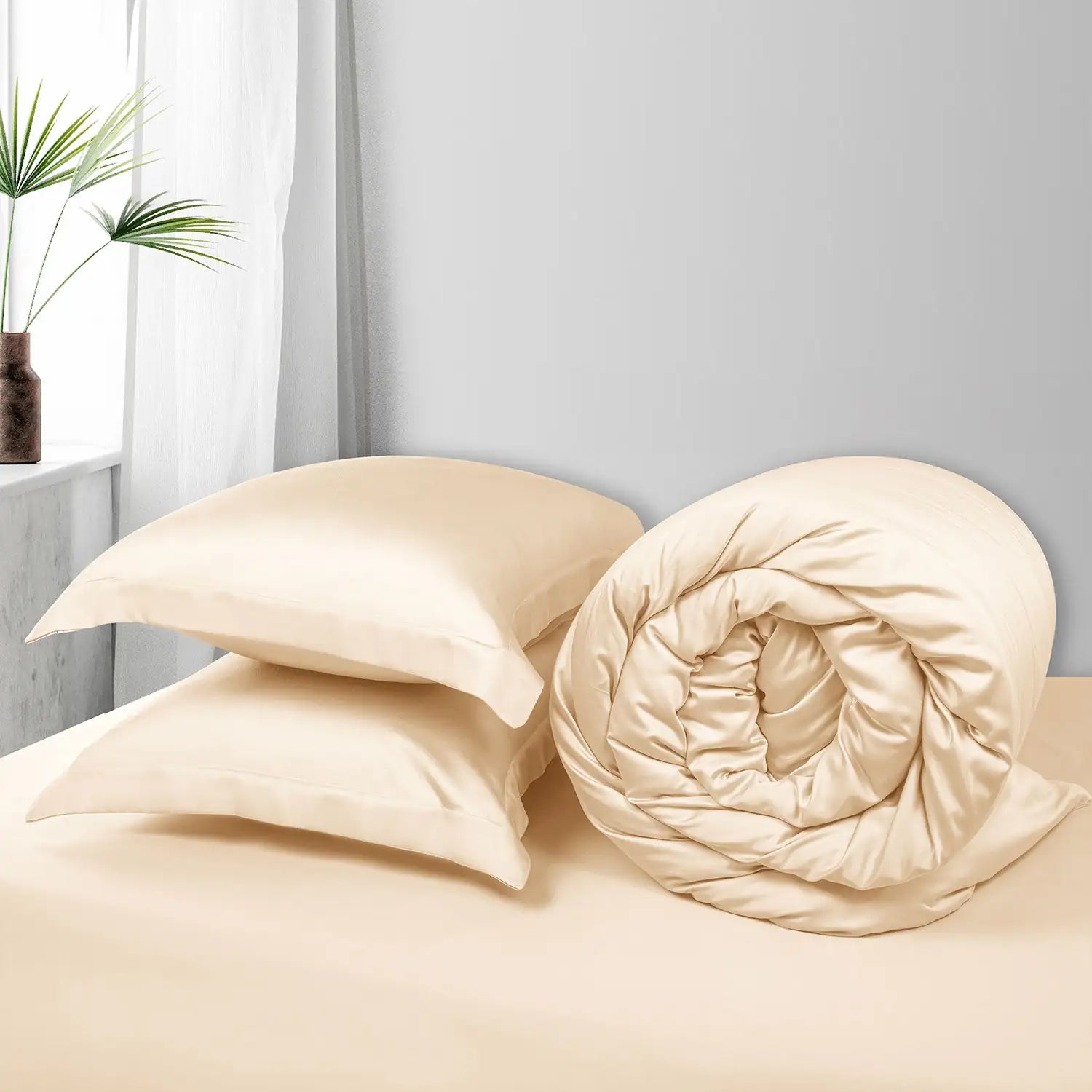 Bamboo Mint 4PC Bedding Set