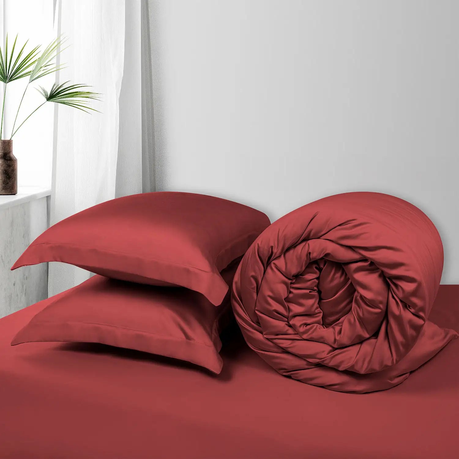 Bamboo Mint 4PC Bedding Set
