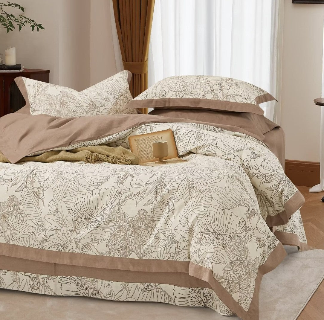 500 Tc Earth Cotton Bedding Collection