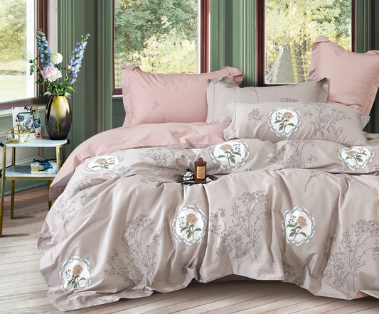 350 Tc Cotton Prints Bedding Collection | Super King Size Bedsheets