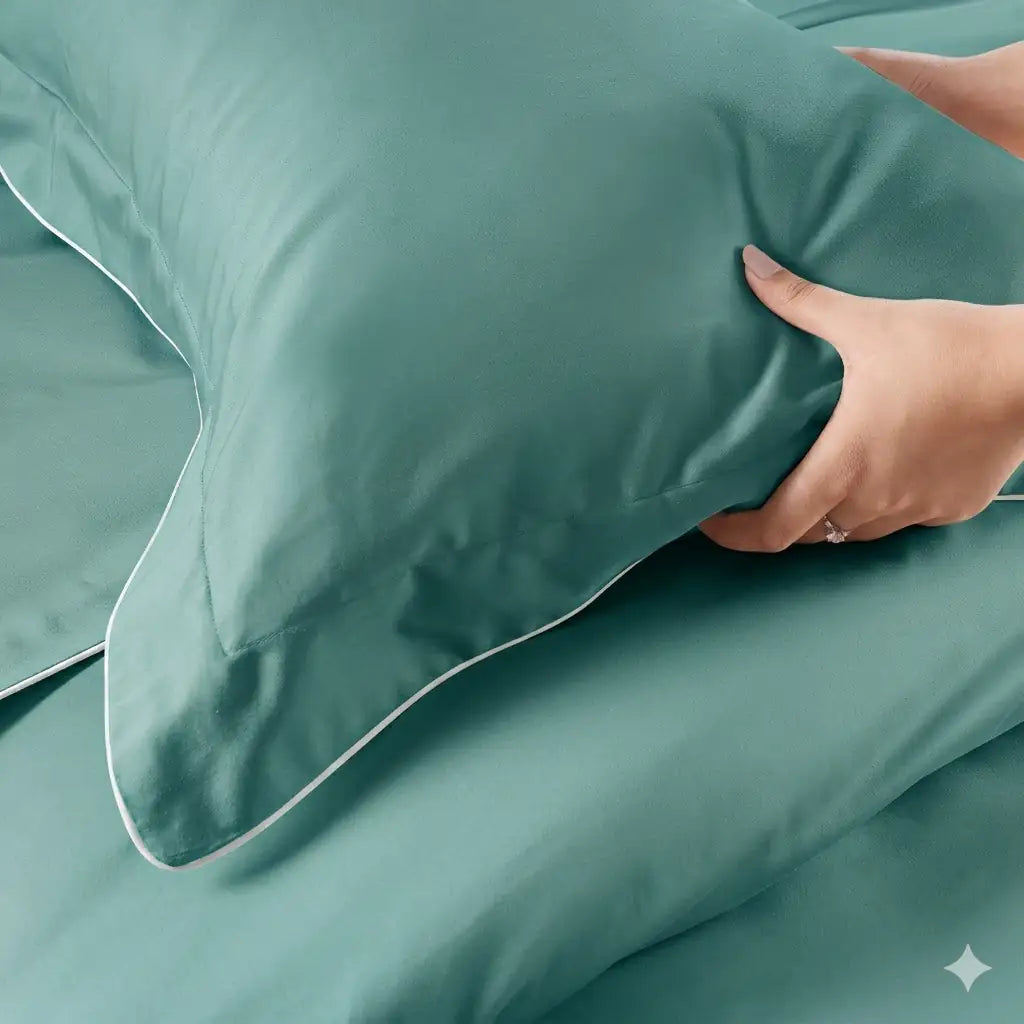 500TC Italian Cotton Bedding 3 pcs Set