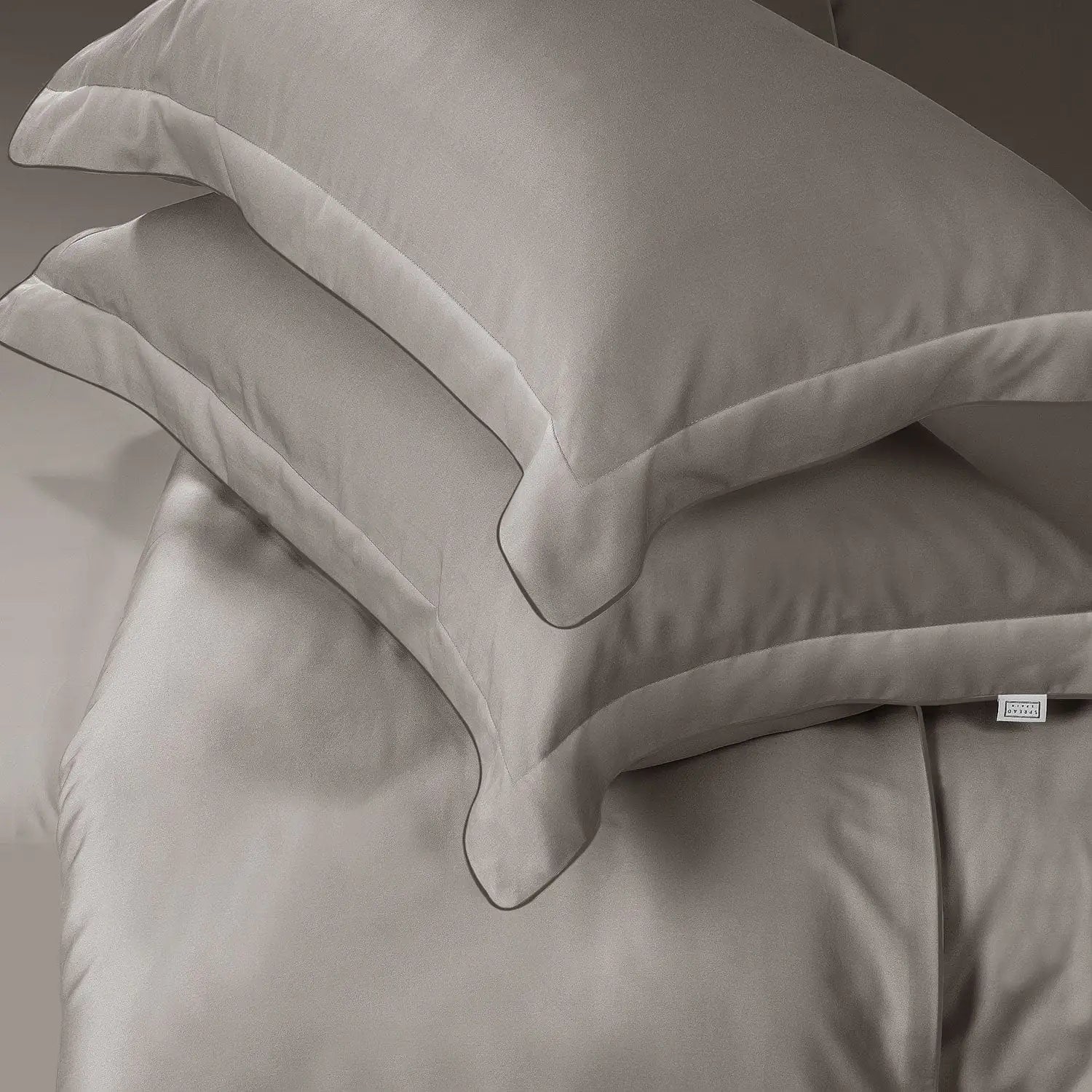 Tc Italian Cotton Silver Pillow Cover