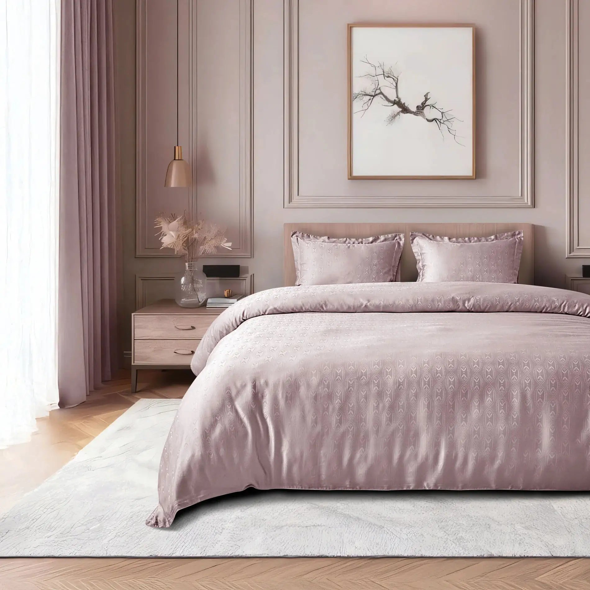 Bamboo Jacquard Bedding Collection