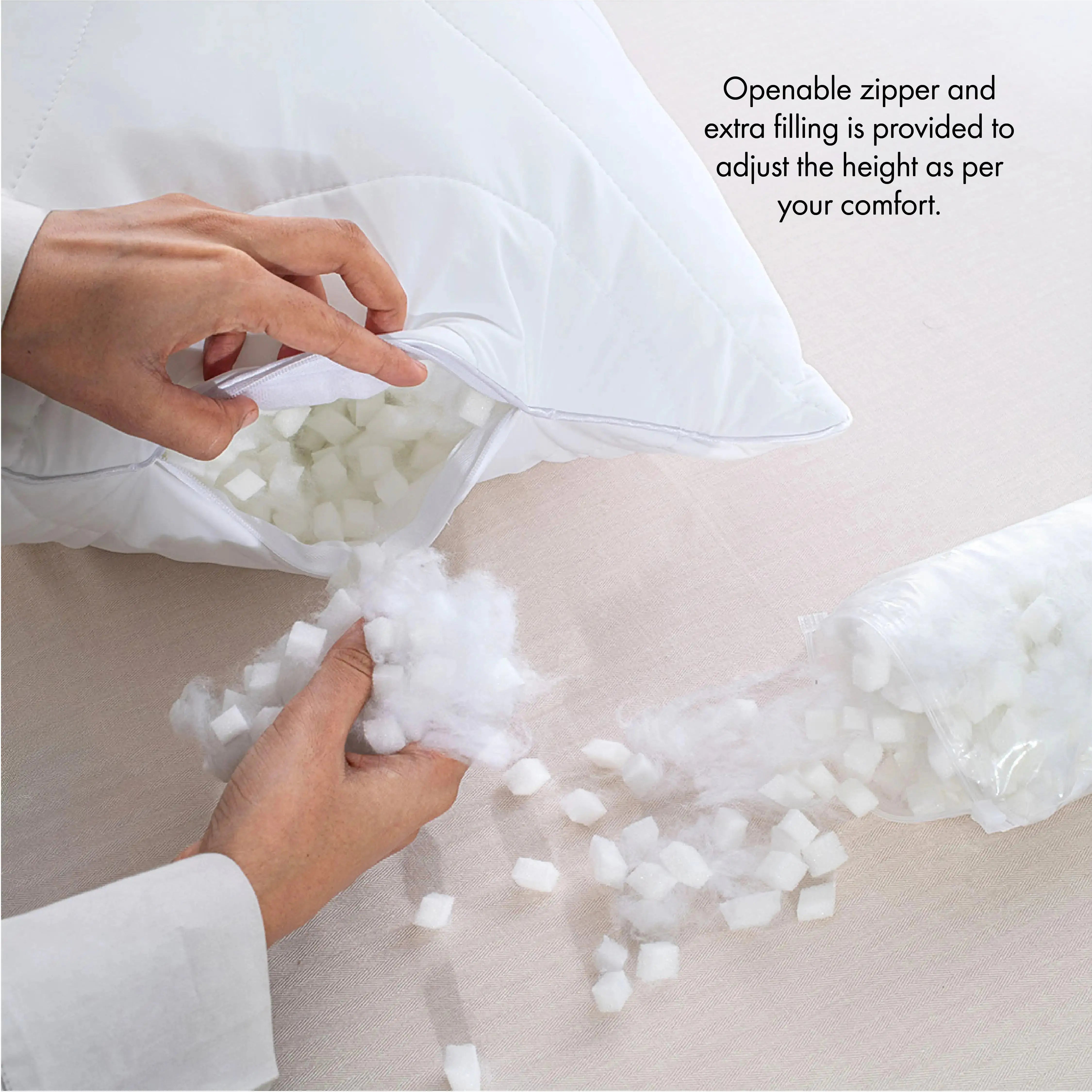 Sleepology Pillow | Customizable Filling