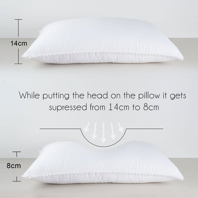 Luxurious Cotton Blossom Pillow