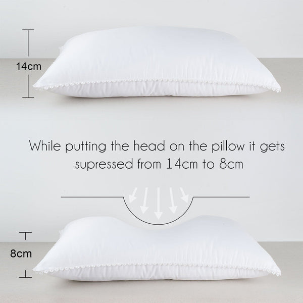 Luxurious Cotton Blossom Pillow