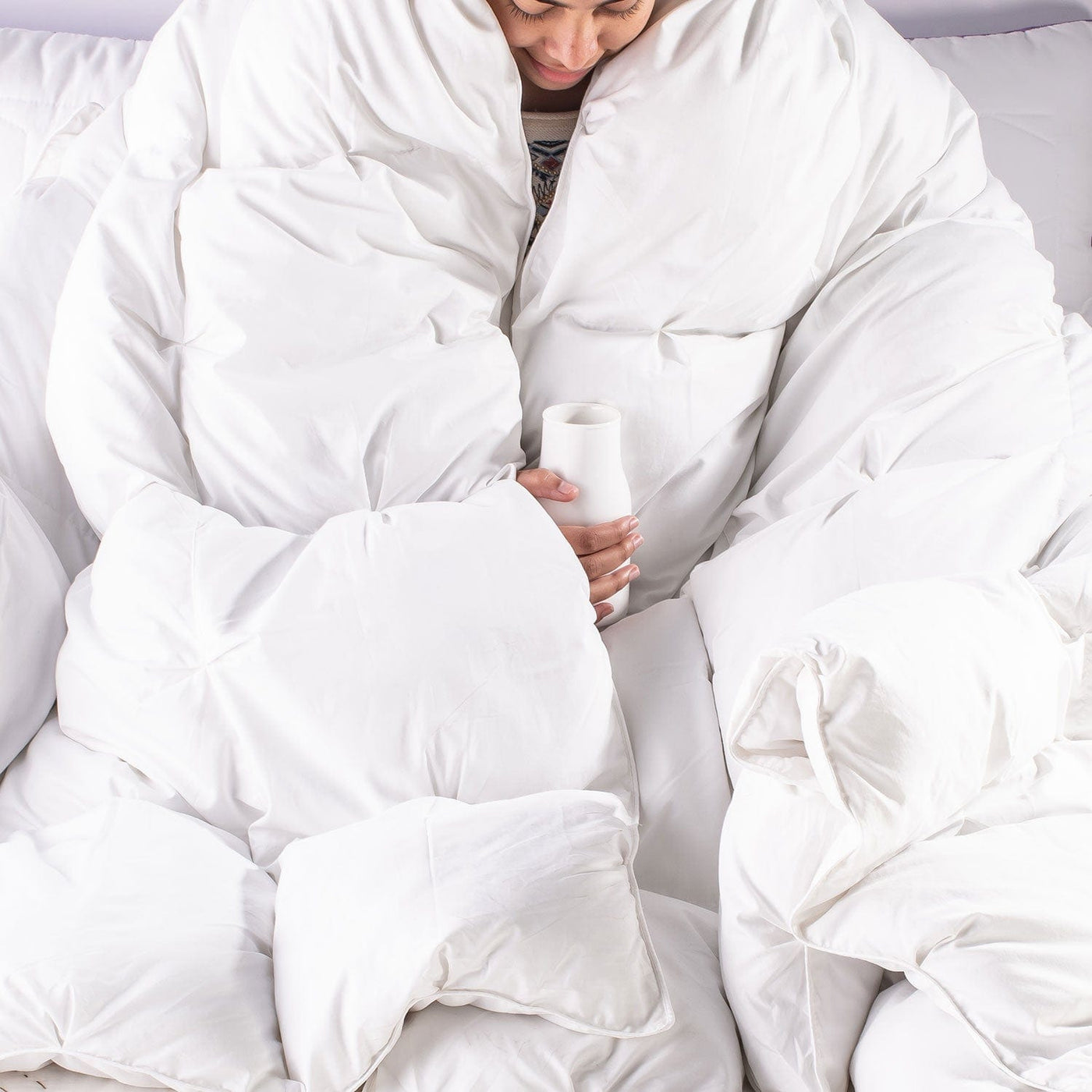 SLEEPY PANDA - 72 CHAMBERS SYNTHETIC DOWN FIBRE EXTREME WINTER QUILT
