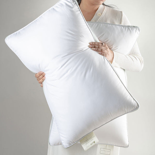 Aloevera Gel Coated Anti Allergic Pillow