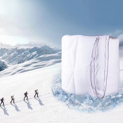 Lavender Winter Quilt, Comforter - 350 GSM OEKO Certified