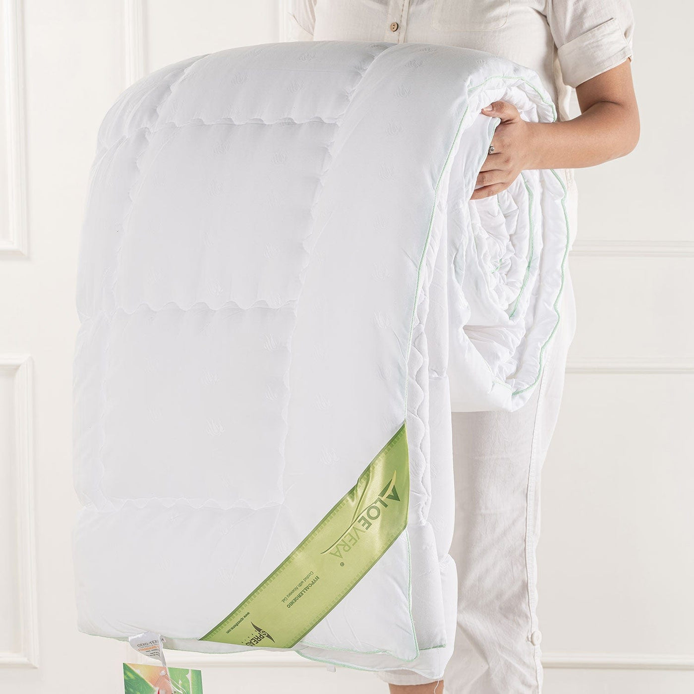 Aloe Vera Quilted Hypoallergenic Mattress Pad – Bed Bath Fashions