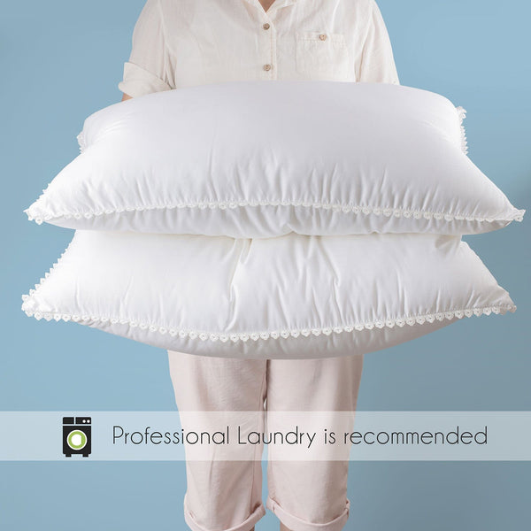 Luxurious Cotton Blossom Pillow