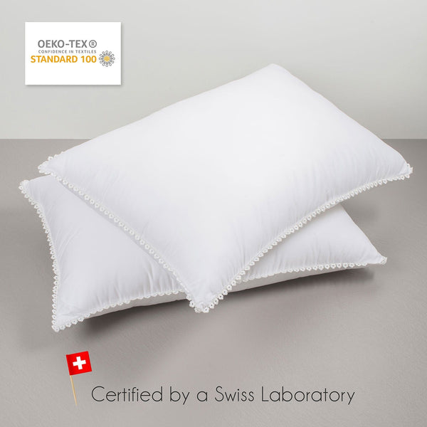 Luxurious Cotton Blossom Pillow