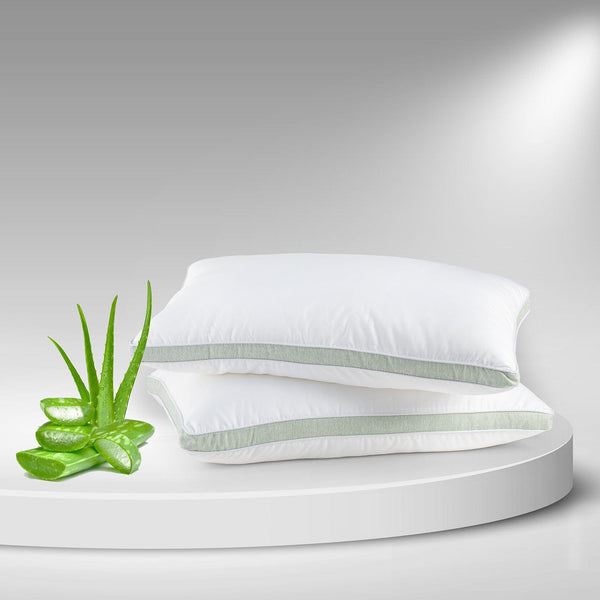 Aloevera Gel Coated Anti Allergic Pillow