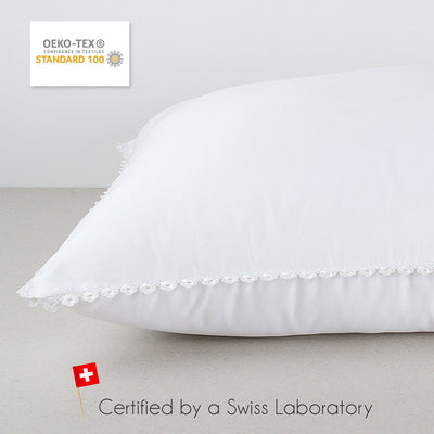 Luxurious Cotton Blossom Pillow