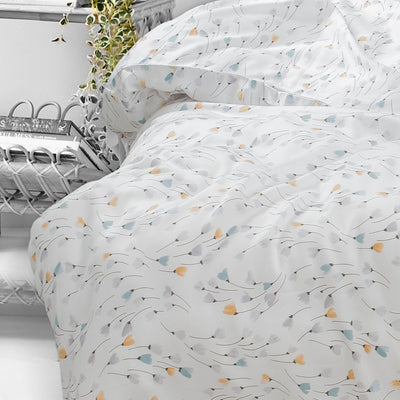 400 Thread Count Super King Size Bedsheet 2.74mtr. x 2.74 mtr. with 2 Pillow Covers