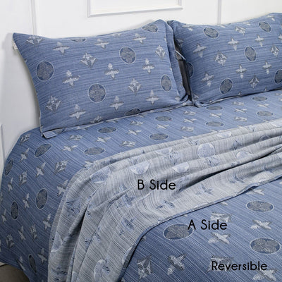 100% Pre-Washed Cotton Bedsheet