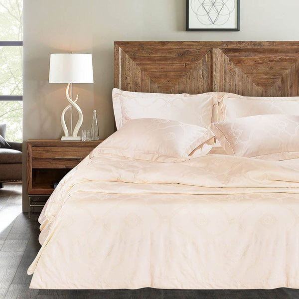 500 Tc Bamboo Bedding - Light Peach