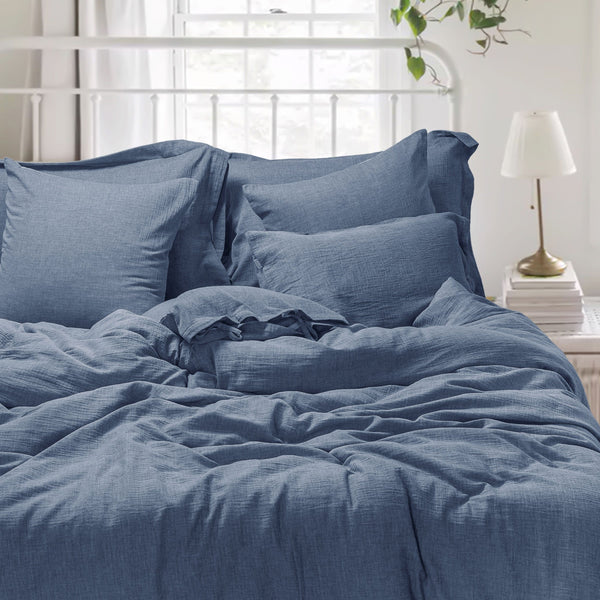 100 % Washed Cotton Breathable Bedding