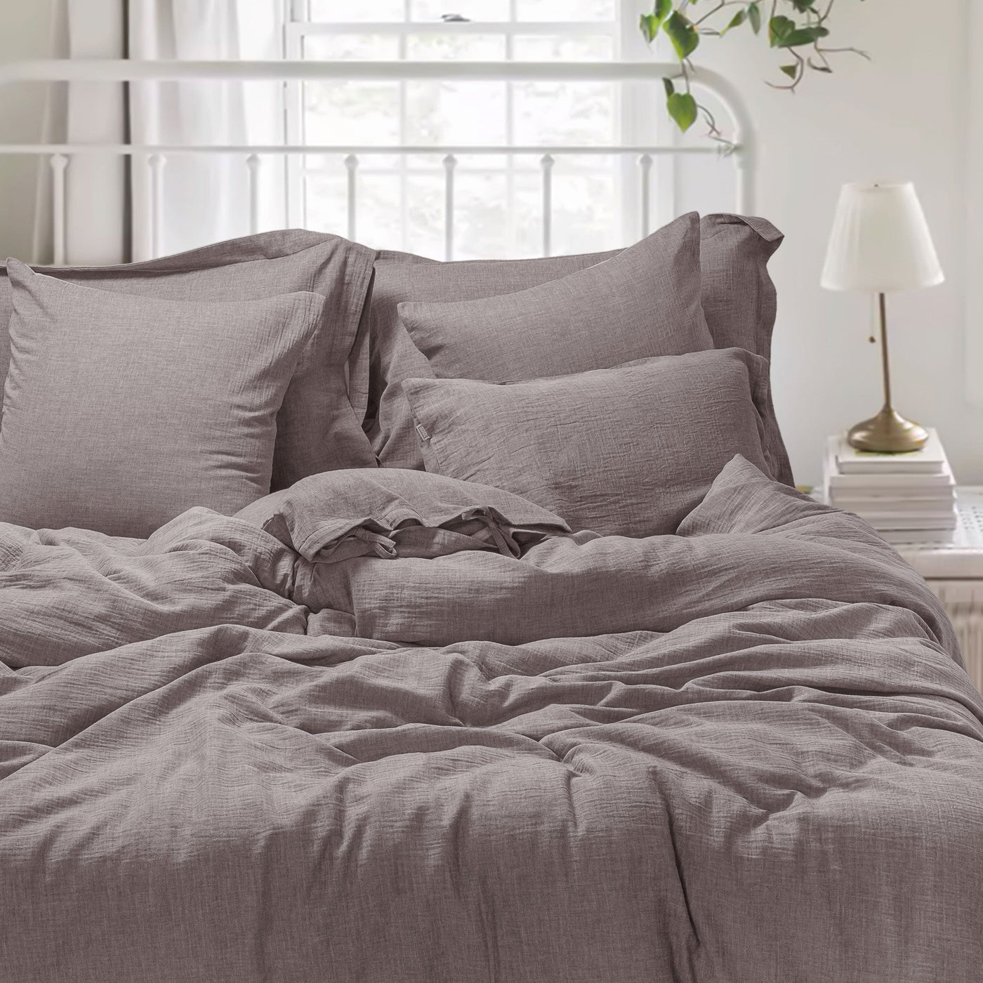 100 % Washed Cotton Breathable Bedding
