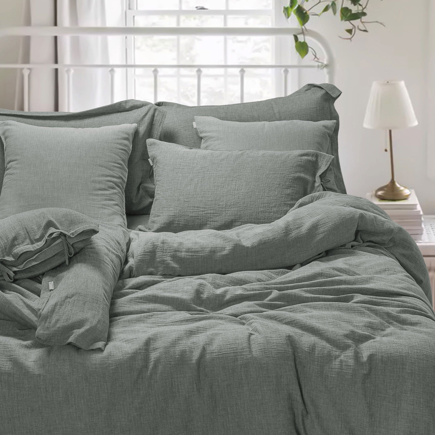 100 % Washed Cotton Breathable Bedding