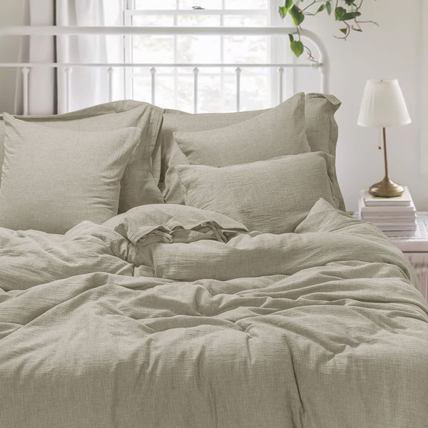 100 % Washed Cotton Breathable Bedding