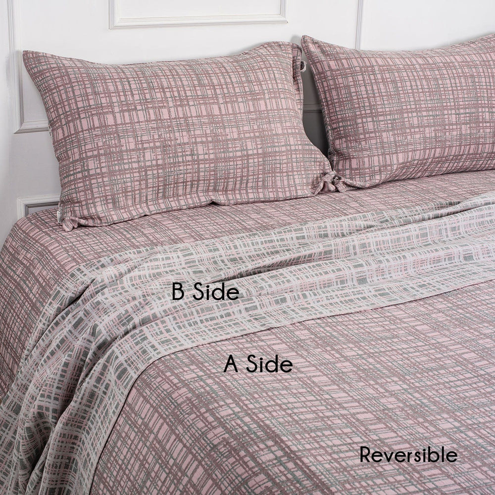 100% Pre-Washed Cotton Bedsheet