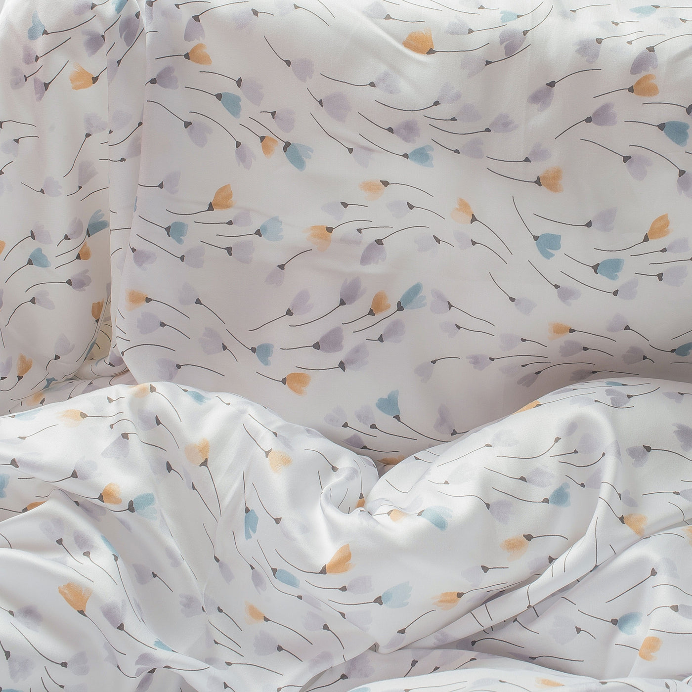 400 Thread Count Super King Size Bedsheet 2.74mtr. x 2.74 mtr. with 2 Pillow Covers