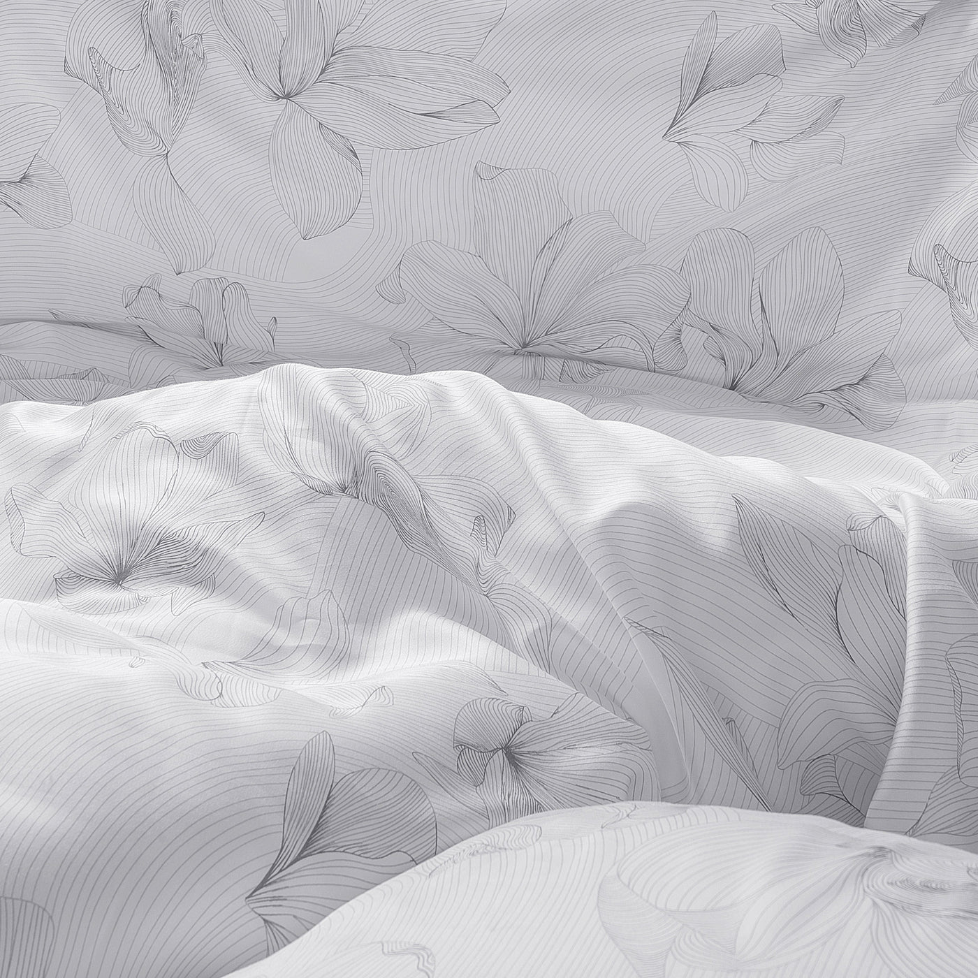 400 Thread Count Super King Size Bedsheet 2.74mtr. x 2.74 mtr. with 2 Pillow Covers