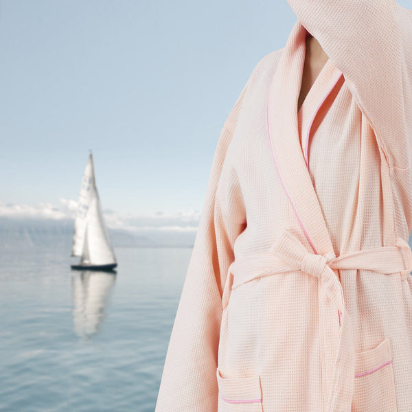 Cotton Waffle Bathrobe