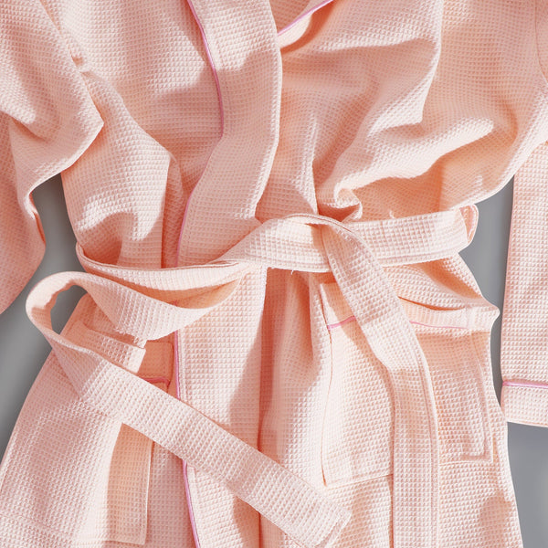 Cotton Waffle Bathrobe