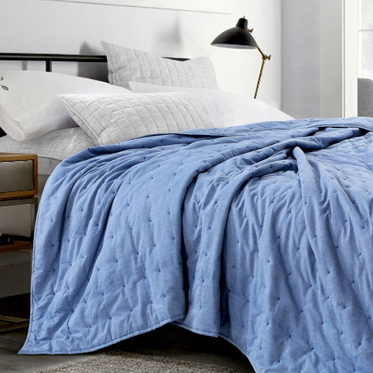 New York Washed Cotton Summer Quilt