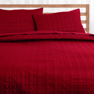 All Day Bedcover - Red