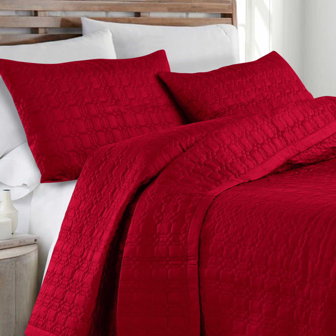 All Day Bedcover - Red
